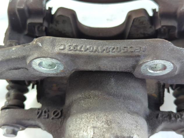 1617293680 PINZA FRENO ANTERIORE DESTRA PEUGEOT 2008 1.2 B 81KW 5P (2017) RICAMBIO USATO 9677584780 - Foto 5