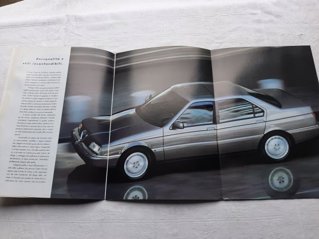 ALFA ROMEO 164 SUPER   DEPLIANT ORIGINALE - Foto 2