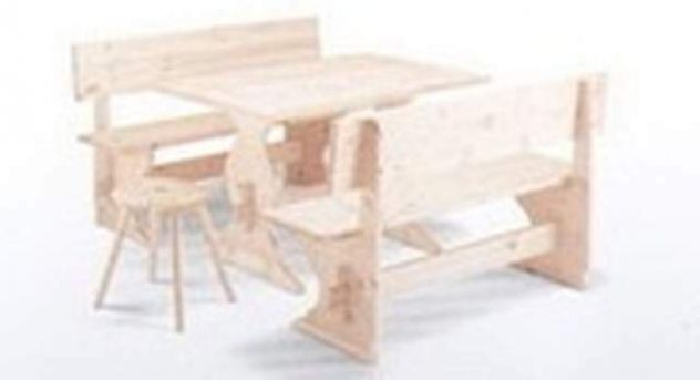Set Panche e tavoli ristorante birrerie Bianco cm 150 nuovo - Foto 2