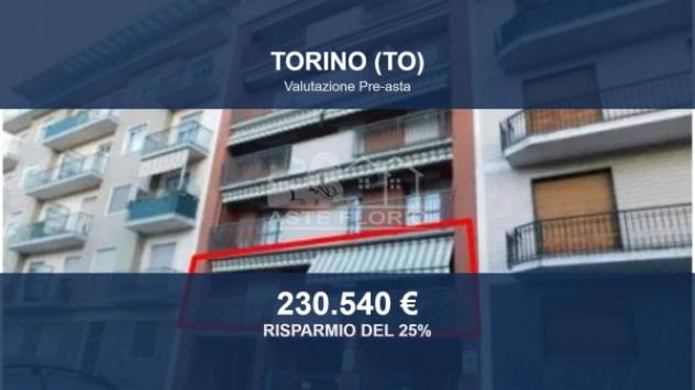 Immobile in asta di 127 m², box auto doppio in vendita a Torino