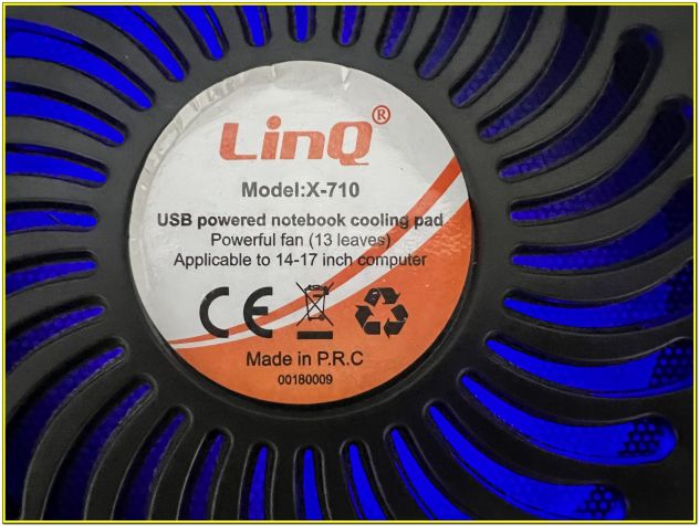 Dissipatore Calore Per Notebook Linq x710 - Foto 8