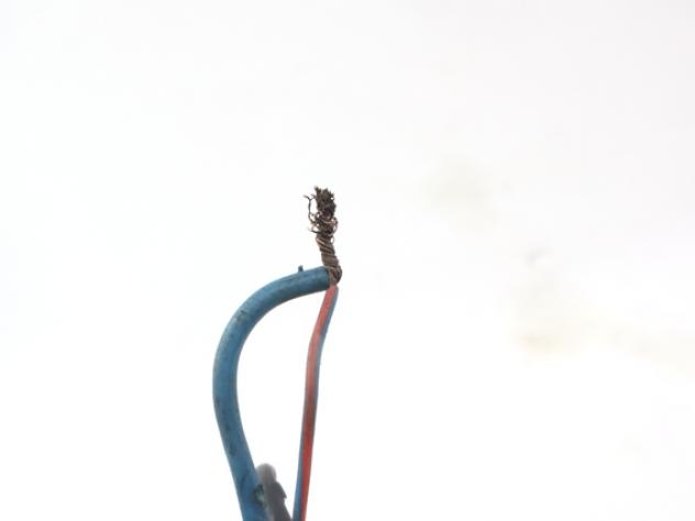 MALAGUTI F15 FIREFOX 50 01736100 CABLAGGIO IMPIANTO ELETTRICO MAIN WIRE HARNESS CAVO DANNEGGIATI - Foto 4