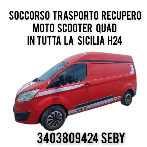 TRASPORTO SOCCORSO RECUPERO MOTO SCOOTER QUAD