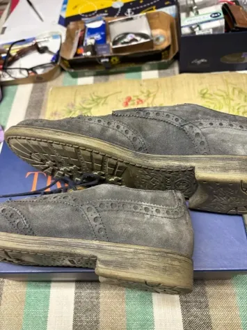 scarpe Geox scamosciato taglia 41 - Foto 3