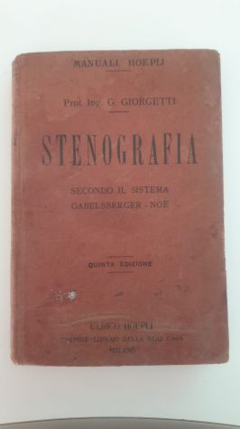 Manuale stenografia 1926