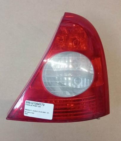 FANALE POST. DX 999-U1304173 Parti elettriche  Fanaleria  Fanali  Fanale post. dx. PEUGEOT - 106 - 01-04-1996 - 01-05-2004, RENAULT - CLIO II