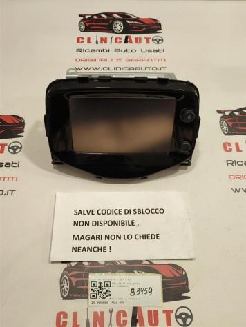 AUTORADIO PEUGEOT 108 1° Serie 86140-0H010 1KR (14)