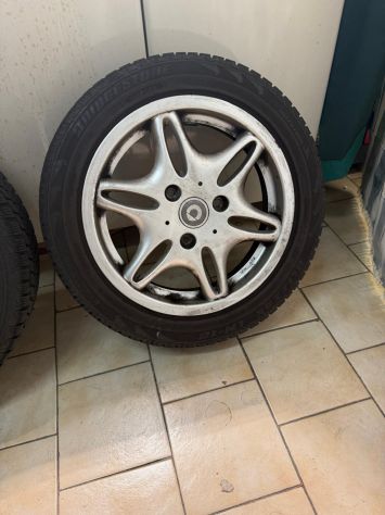 Treno ruote invernali Smart Fortwo 450 – Bridgestone Blizzak + cerchi originali - Foto 5