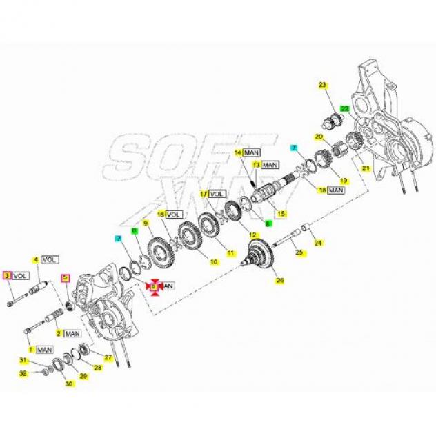 Anello ritegno molle Ape TM MP - 169737 - Foto 4