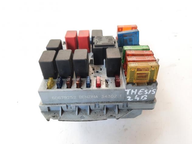 SCATOLA PORTA FUSIBILI LANCIA Thesis 1° Serie 60679252 benzina 2.4 (02)