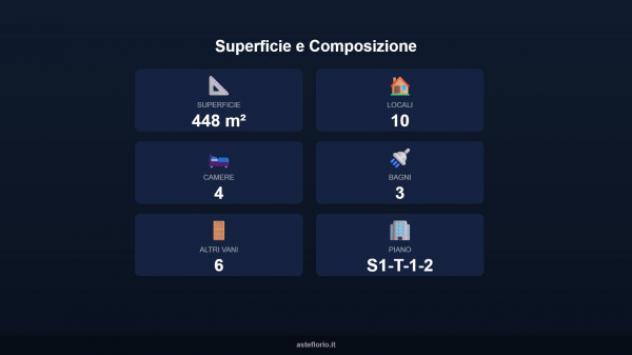 Immobile in asta di 448 m² con più di 5 locali e box auto in vendita a Pattada - Foto 4