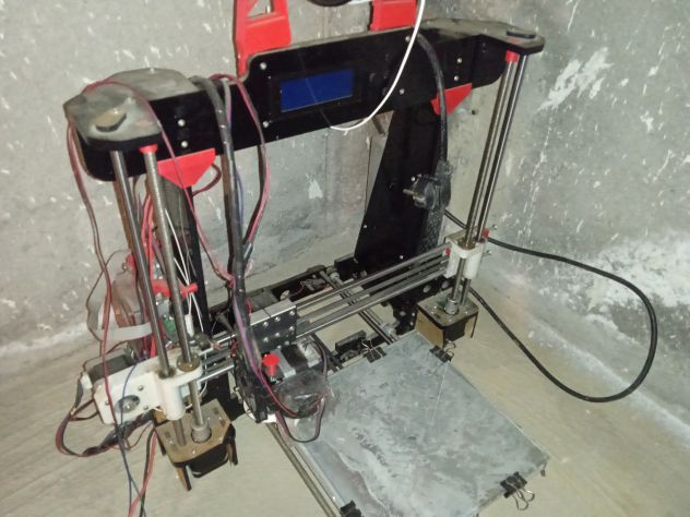 anet a 8 stampante 3d fdm usata con accessori