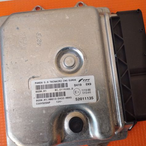 CENTRALINA MOTORE ECU PANDA 0.9 TWIN AIR MARELLI 52011135 8GSW.M1