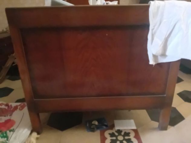 Letto singolo artigianale in legno - Foto 2