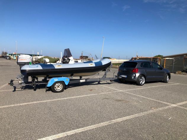 gommone marlin 480 motore mariner 40/60 carrello