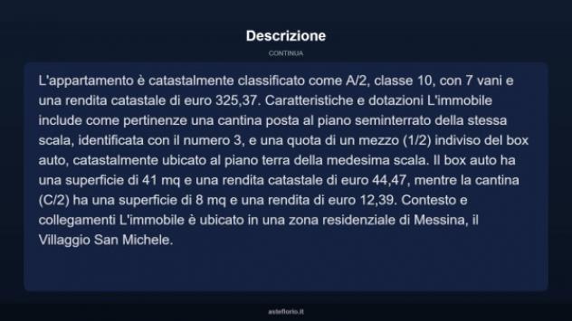 Immobile in asta di 160 m², box auto in vendita a Messina - Foto 4