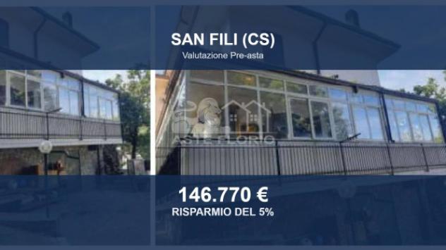 Immobile in asta di 288 m², box auto in vendita a San Fili