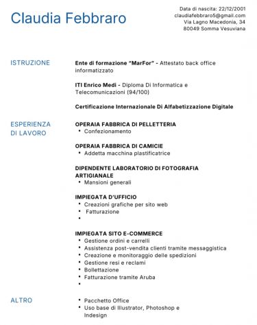 Impiegata