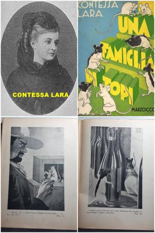 UNA FAMIGLIA DI TOPI, CONTESSA LARA, CASA EDITRICE MARZOCCO FIRENZE 1950.