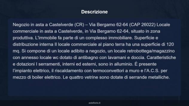 Immobile in asta di 120 m² in vendita a Castelverde - Foto 10