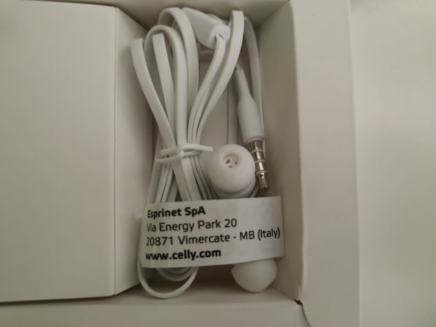 Auricolari bianchi Stereo in-ear NUOVI MAI USATI - Foto 4