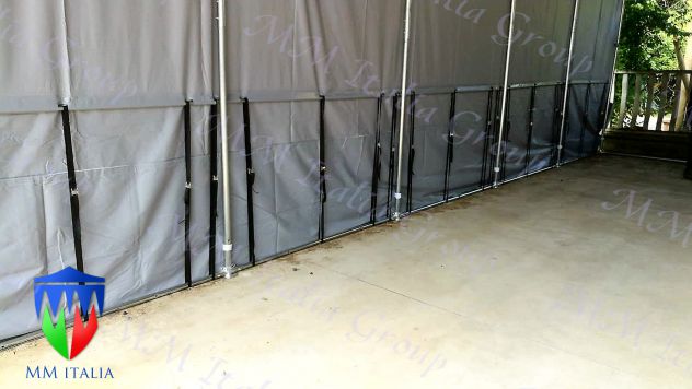 Tendoni per Magazzino, Agritunnel per agricoltori 8 x 8 Linea Marina Evoluzione - Foto 5