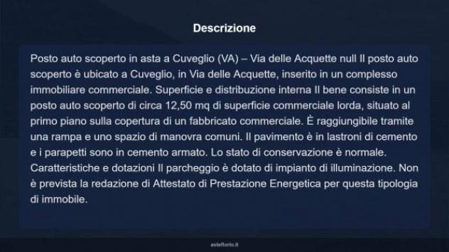 Immobile in asta di 13 m² in vendita a Cuveglio - Foto 8