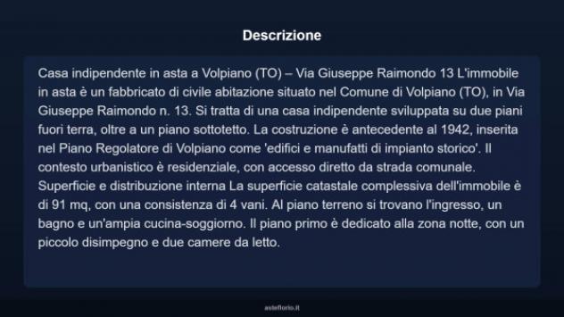 Immobile in asta di 91 m² in vendita a Volpiano - Foto 3