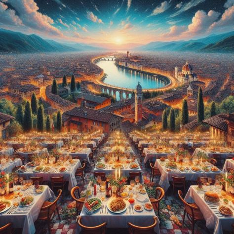 Mega ristorante 200 coperti