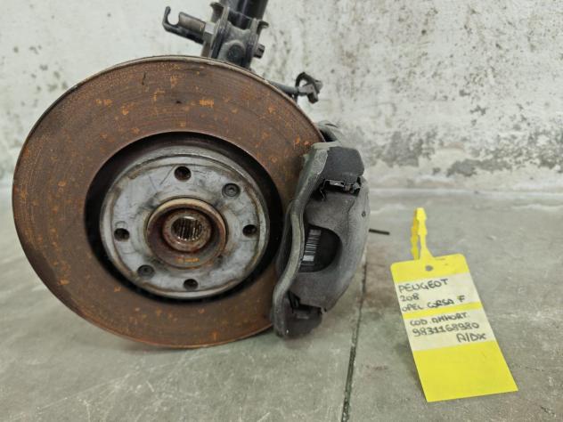 MONTANTE SOSPENSIONE ANT DX PEUGEOT 208 Serie 9831168980 (19) - Foto 4
