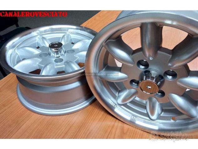 Cerchi Minilite 6x 13 4x98 et 13 Autobianchi A112 - Foto 6
