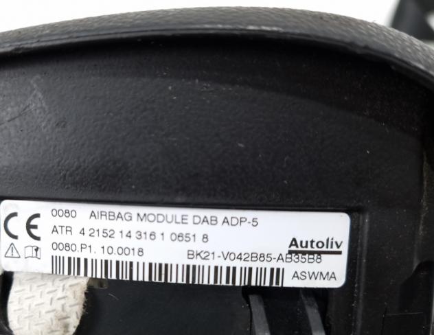 KIT AIRBAG COMPLETO FORD Transit Serie Custom BK21-V042B85-AB (1222) - Foto 11