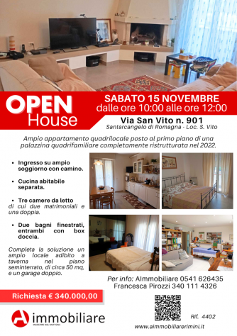 appartamento in vendita a Santarcangelo di Romagna in zona San Vito