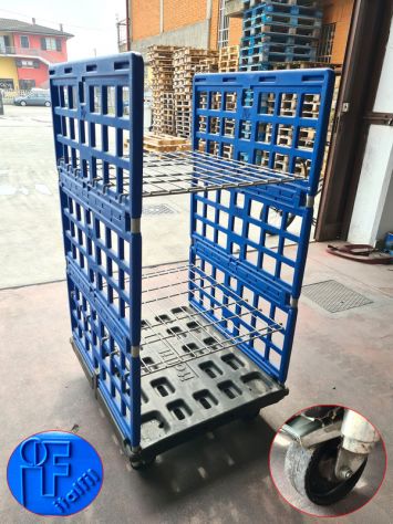 roll container in plastica per alimenti usato - Foto 3