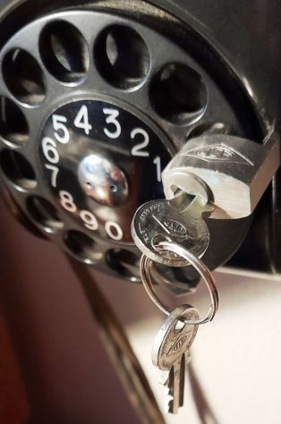 lucchetto cisa per telefono a rotella raro  chiavi - Foto 6
