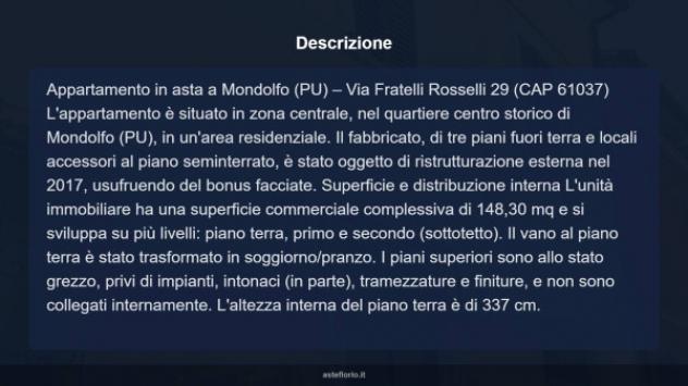 Immobile in asta di 148 m² in vendita a Mondolfo - Foto 18