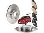 Kit Dischi + Pastiglie anteriori Brembo per Fiat 500/500 C - Prestazioni e  &hellip;
