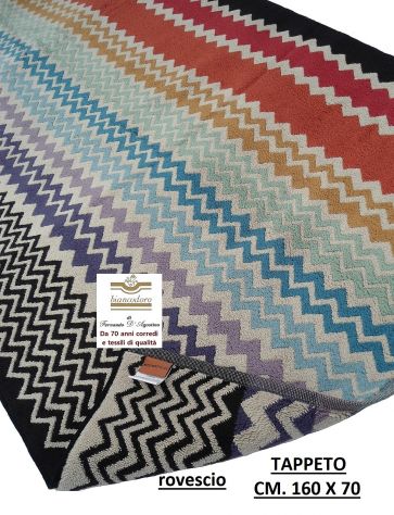 TAPPETO MISSONI CM. 160 X 70 100% COTONE - Foto 4