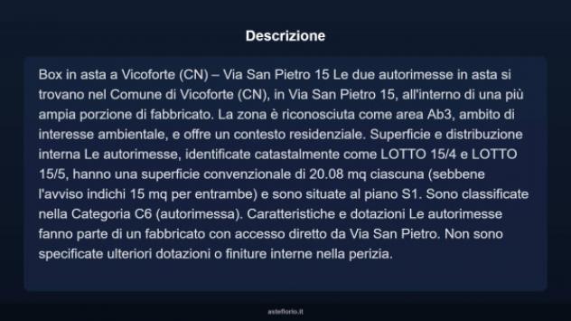 Immobile in asta di 30 m² in vendita a Vicoforte - Foto 4