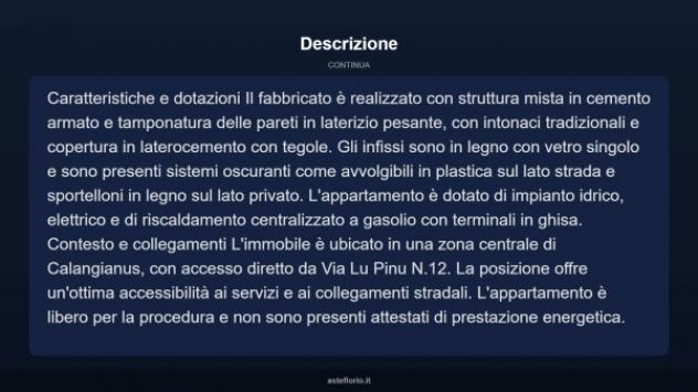 Immobile in asta di 71 m² in vendita a Calangianus - Foto 17