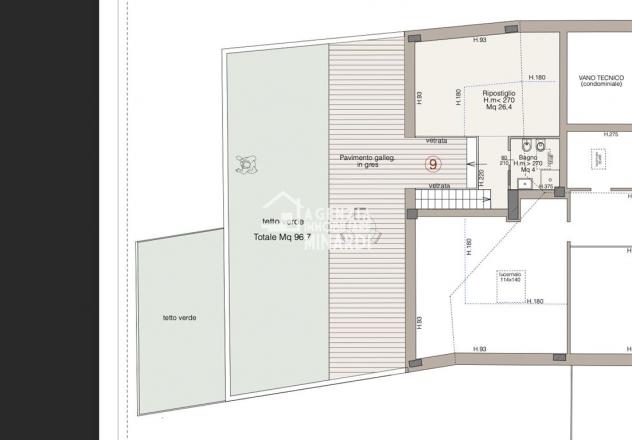 FAENZA - Nuovo attico in contesto di prestigio con ampia zona esterna e 3 camere più studio - Foto 7