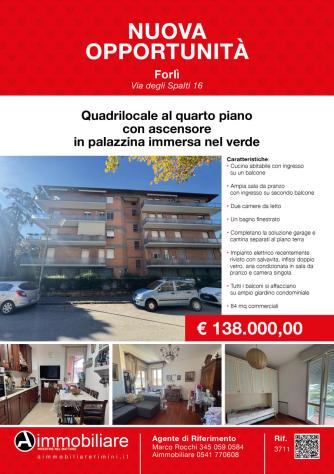 Quadrilocale in vendita a Forlì