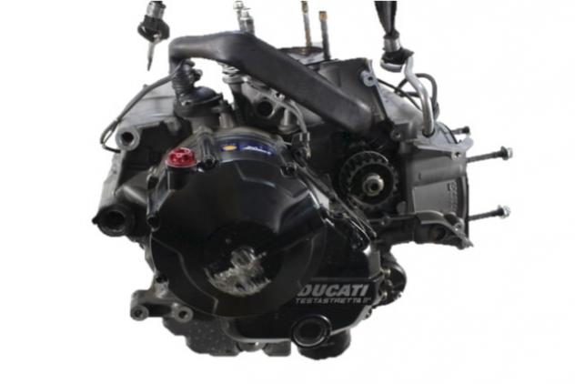 MOTORE COMPLETO 937W4C SENZA TESTATE DUCATI HYPERMOTARD 939 SP 2016 - 2018 ENGINE SUPPORTI DANNEGGIATI VEDI FOTO - Foto 3
