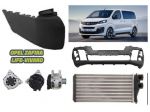 OPEL ZAFIRA LIFE musata cofano radiatore ossatura alternatore parafango