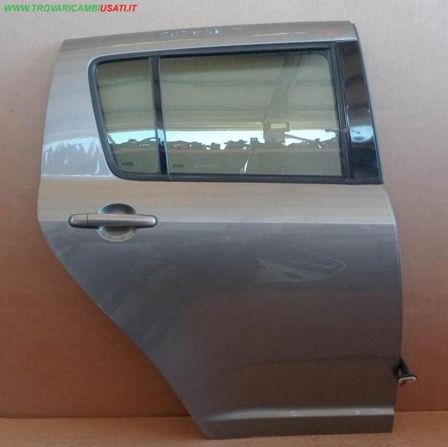 PORTA POST.D. GRIGIO MEDIO MET. C/ALZ.MAN. E SERR. (1 Sgn) 999-U65588