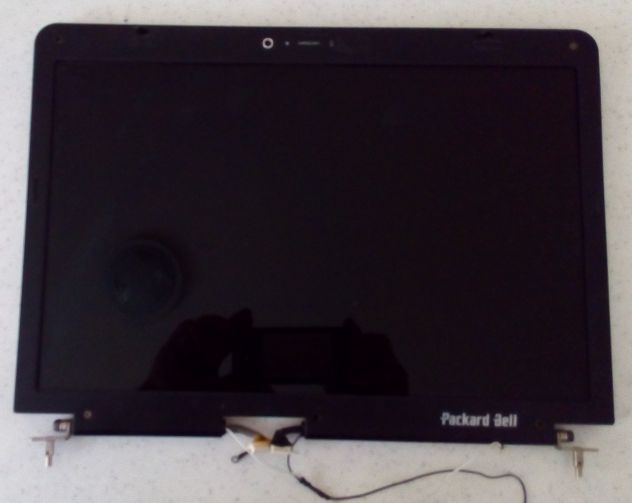 Packard Bell Easynote Alp Ajax monitor per ricambi completo di scocca e