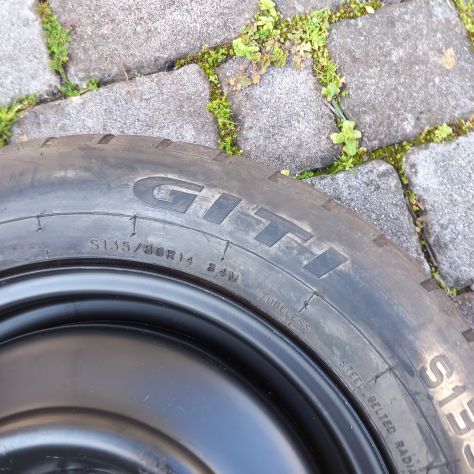 Ruotino di scorta Opel Corsa 1997 - 2019 interasse 4 x 100 mm - Foto 3