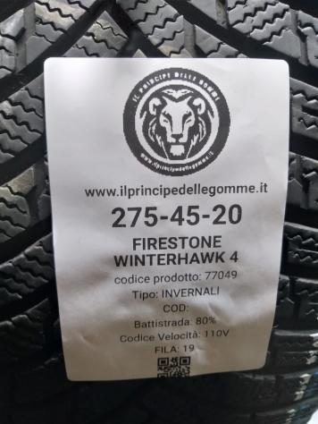 4 GOMME 275 45 20 FIRESTONE A77049 - Foto 2