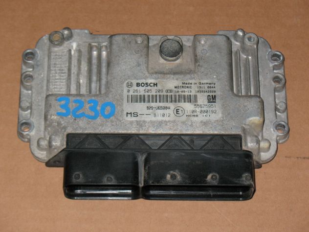 0261S05209 ECU CENTRALINA METANO GPL OPEL ZAFIRA 1.8 B11012 55575951 110R-00192
