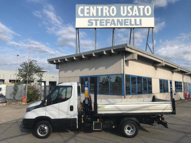 IVECO DAILY 35C14H Cassone ribaltabile trilat.+ Gru - Foto 3